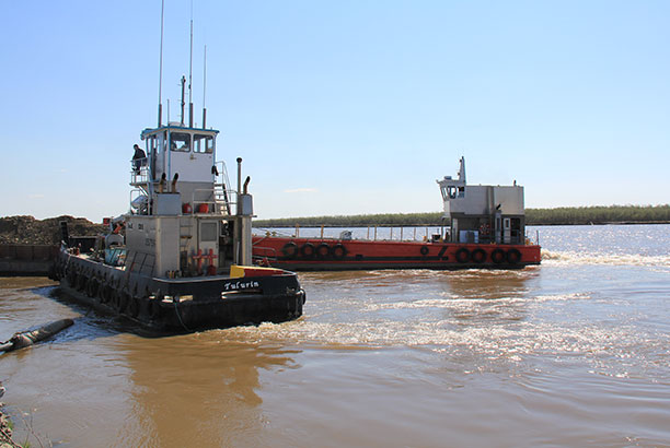 Boat on a River